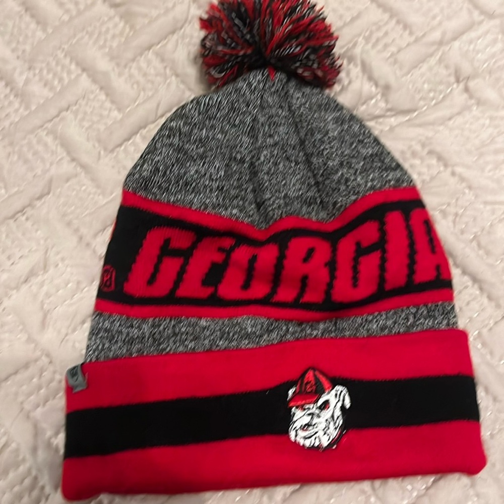 Top of the World Red and Black Hat Georgia Bulldogs